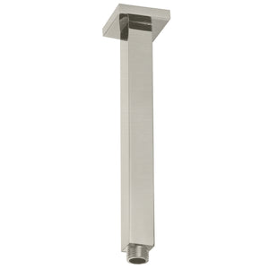 Westbrass D3609S Square Ceiling Shower Arm and Flange