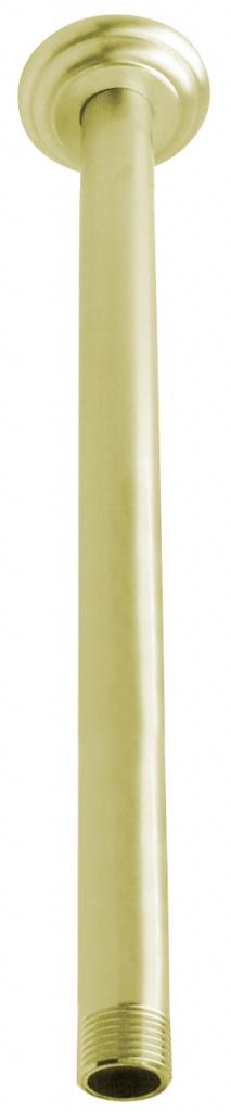 Westbrass D3612A 1/2 in. IPS x 12 in. Ceiling Mounted Shower Arm with Flange - Parent