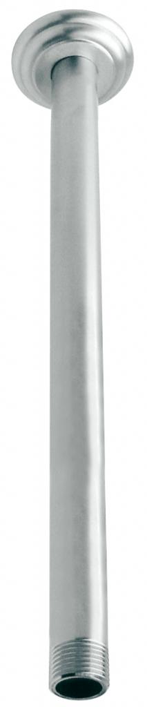 Westbrass D3612A 1/2 in. IPS x 12 in. Ceiling Mounted Shower Arm with Flange