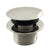 Westbrass D398R Mushroom Tip Toe 1-1/2 in. NPSM Coarse Thread Bath Drain