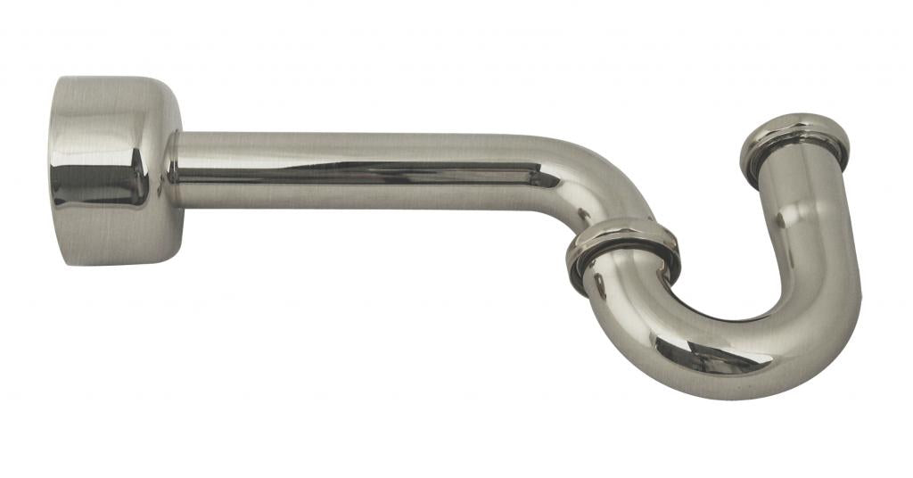 Westbrass D400-1 1-1/2 in. x 1-1/2 in. P-Trap with High Box Flange