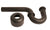 Westbrass D400-1 1-1/2 in. x 1-1/2 in. P-Trap with High Box Flange
