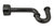 Westbrass D400-1 1-1/2 in. x 1-1/2 in. P-Trap with High Box Flange