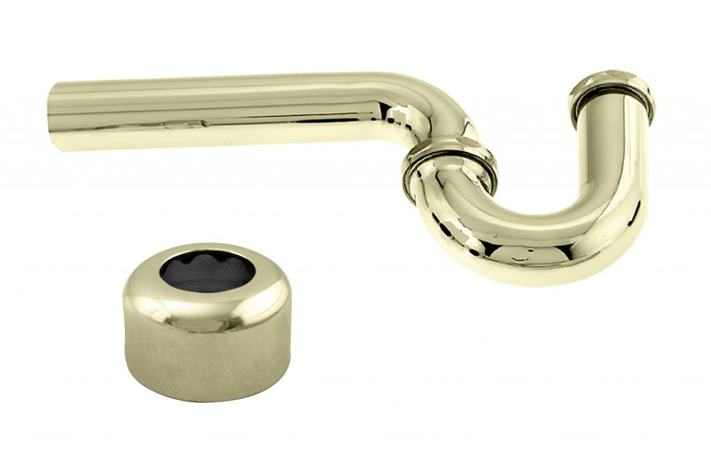 Westbrass D401-1 1-1/4 in. x 1-1/4 in. P-Trap with High Box Flange - Parent