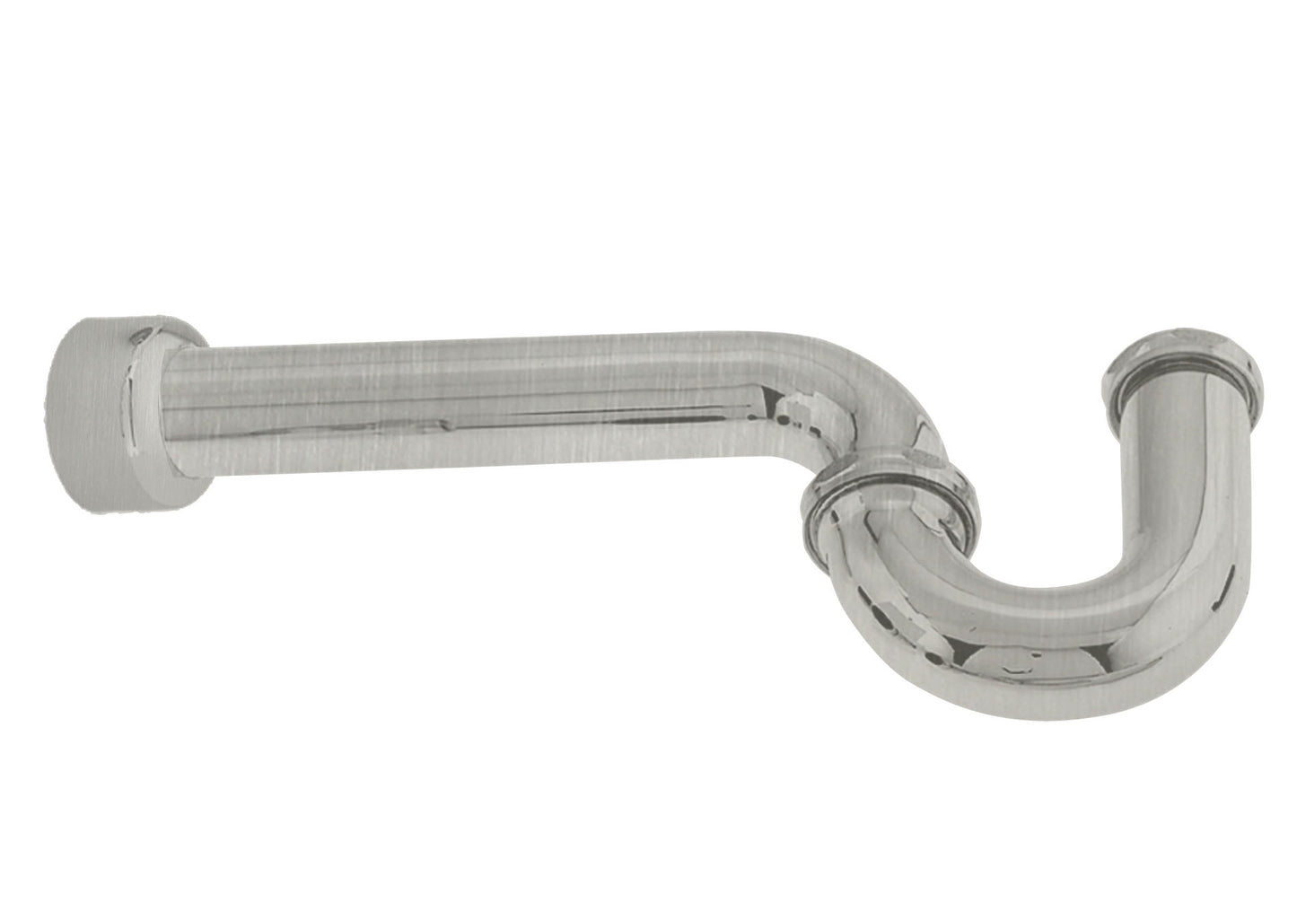 Westbrass D401-1 1-1/4 in. x 1-1/4 in. P-Trap with High Box Flange