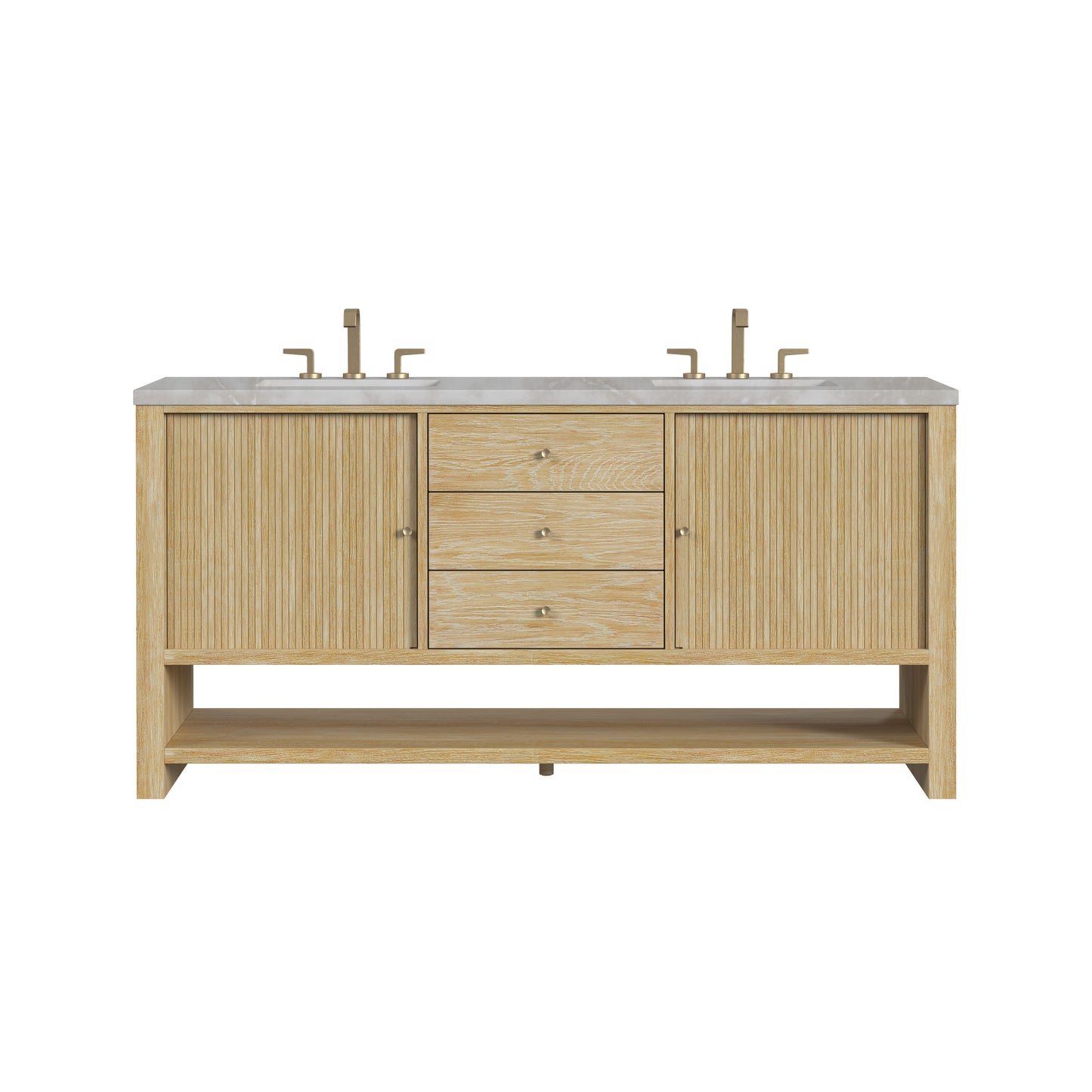 James Martin D404-V72 Marigot Single 72" Double Vanity