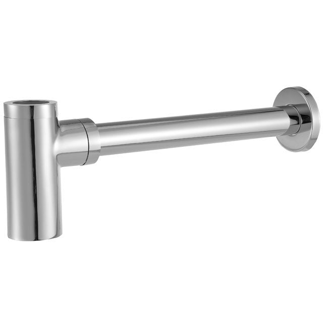Westbrass D4054R-1 This decorative round 1-1/4 In. x 1-1/4 In. p-trap - Parent