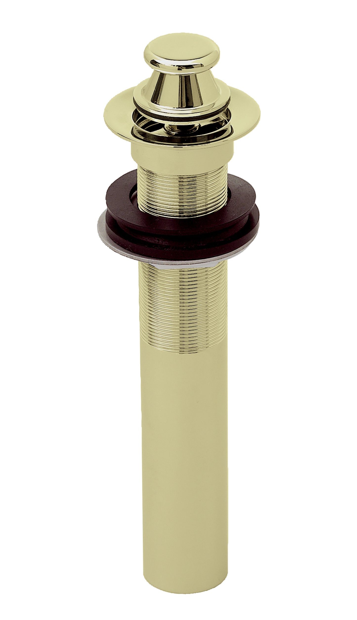 Westbrass D410 Lift and Turn Lavatory Drain without Overflow Holes - Exposed - Parent