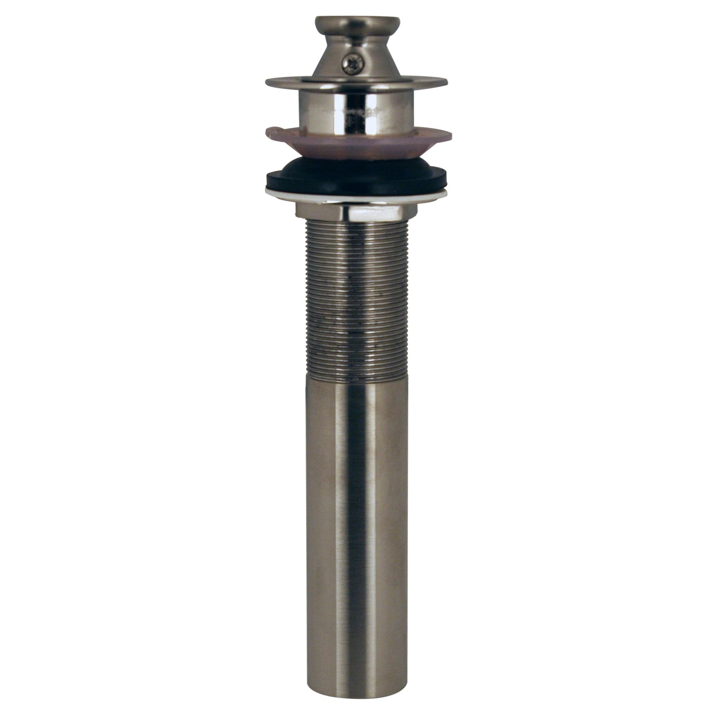 Westbrass D410 Lift and Turn Lavatory Drain without Overflow Holes - Exposed