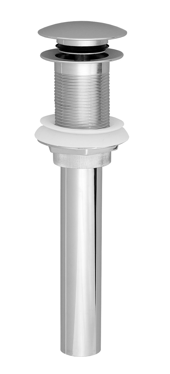 Westbrass D410A-1 Euro Mushroom Lavatory Drain w/o Overflow Holes - Exposed