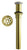 Westbrass D411A-1 High-Flow Grid Lavatory Drain w/o Overflow Holes - Exposed - Parent