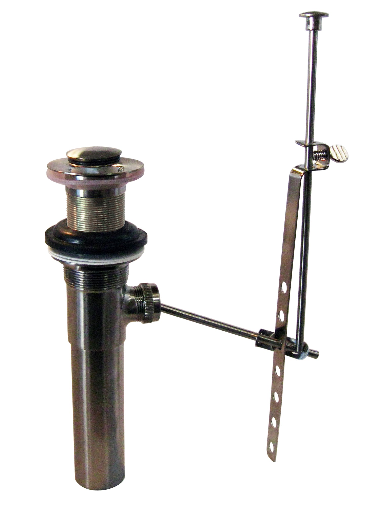 Westbrass D412 Pop-Up Lavatory Drain without Overflow Holes - Exposed
