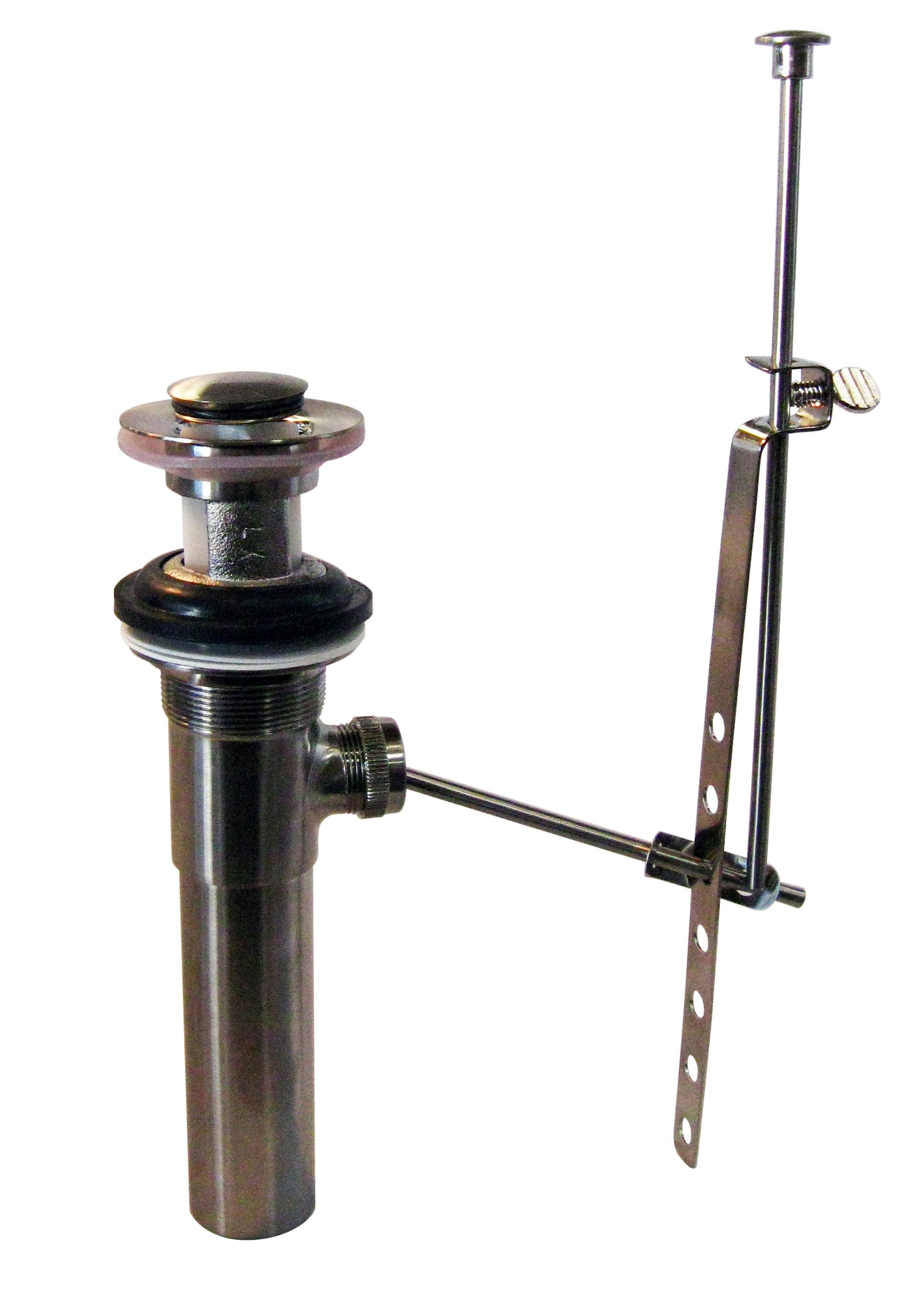 Westbrass D412-2 Pop-Up Lavatory Drain with Overflow Holes - Exposed - Parent