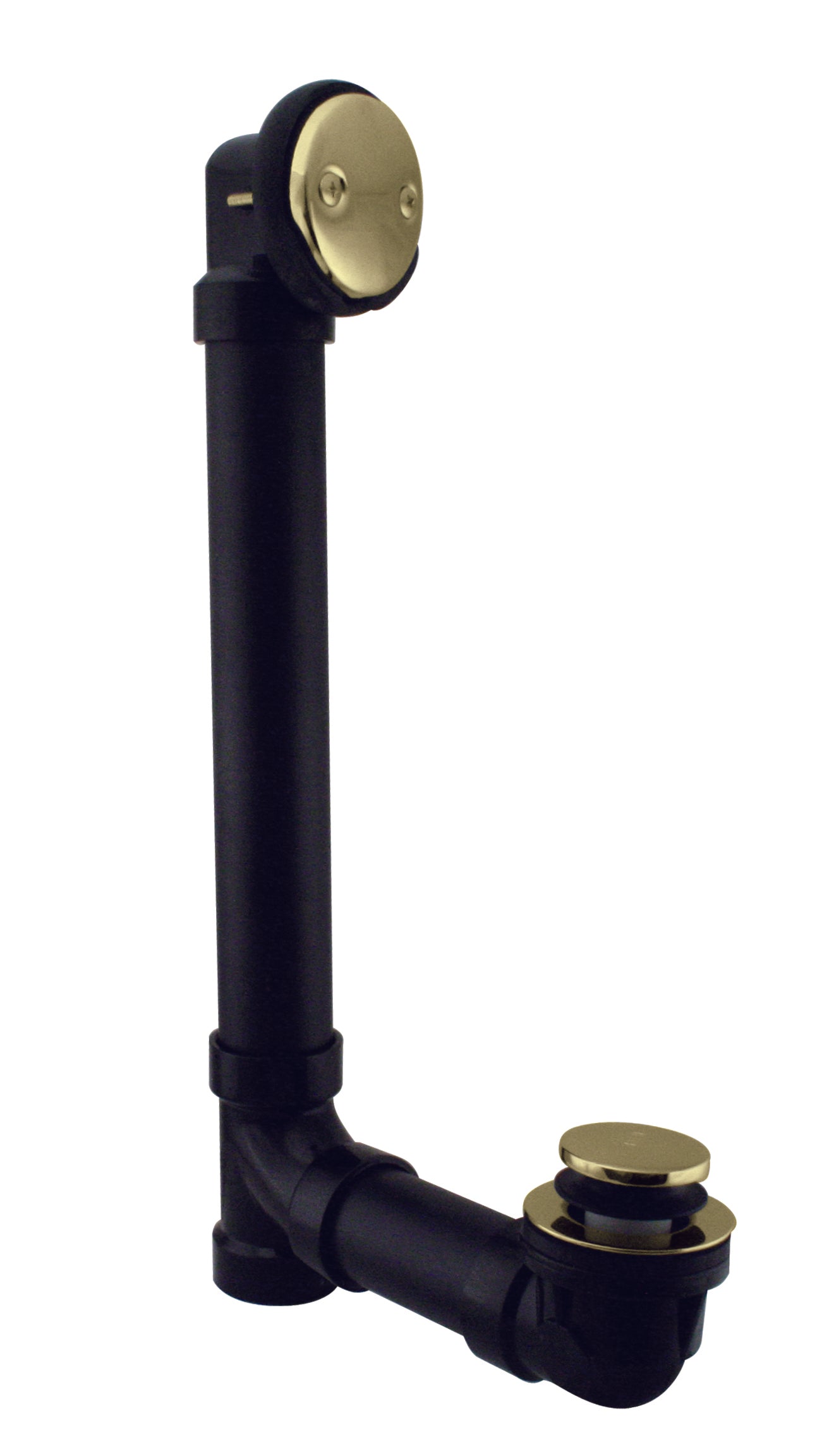 Westbrass D4931 Tip Toe Sch. 40 ABS Bath Waste with Two-Hole Elbow - Parent