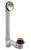 Westbrass D49321 Tip Toe Sch. 40 PVC Bath Waste with One-Hole Elbow - Parent