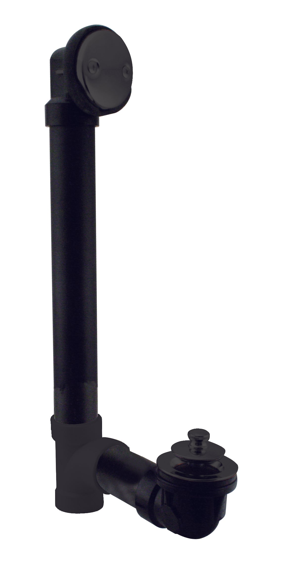 Westbrass D4941 Twist and Close Sch. 40 ABS Bath Waste with Two-Hole Elbow