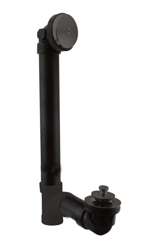 Westbrass D49411 Twist and Close Sch. 40 ABS Bath Waste with One-Hole Elbow