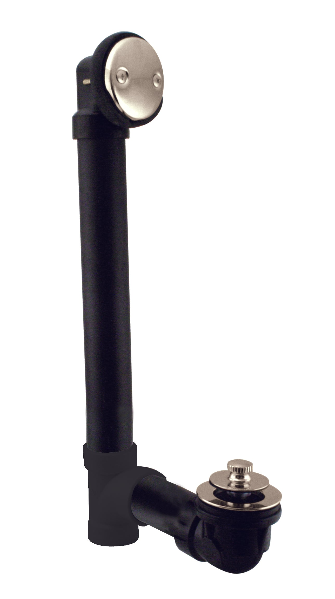 Westbrass D4971 Pull and Drain Sch. 40 ABS Bath Waste with Two-Hole Elbow