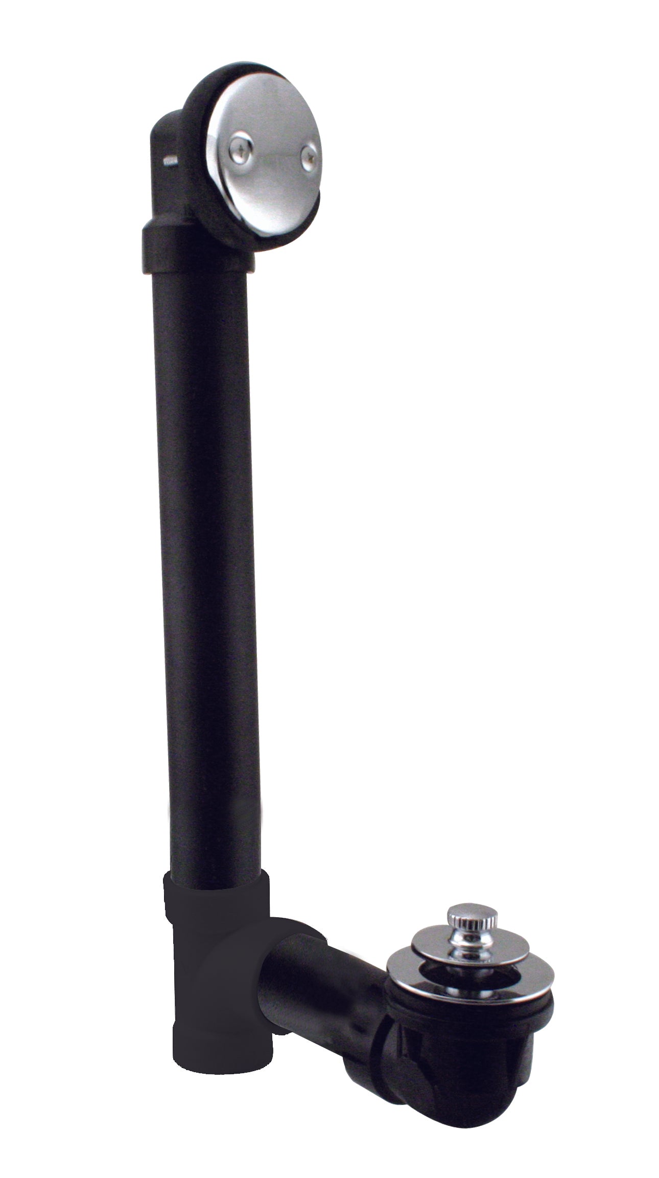 Westbrass D4971 Pull and Drain Sch. 40 ABS Bath Waste with Two-Hole Elbow