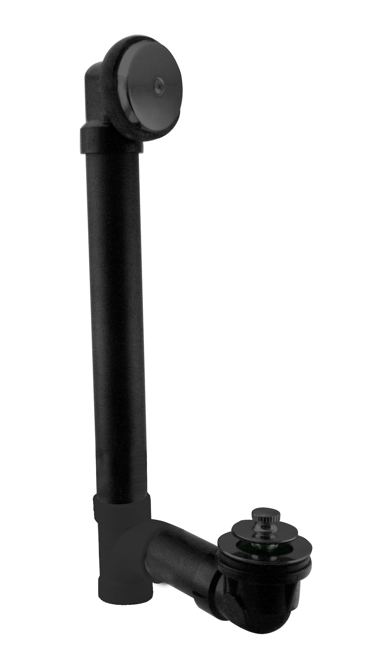 Westbrass D49711 Pull and Drain Sch. 40 ABS Bath Waste with One-Hole Top Elbow