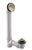 Westbrass D49721 Pull and Drain Sch. 40 PVC Bath Waste with One-Hole Top Elbow