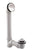 Westbrass D49721 Pull and Drain Sch. 40 PVC Bath Waste with One-Hole Top Elbow