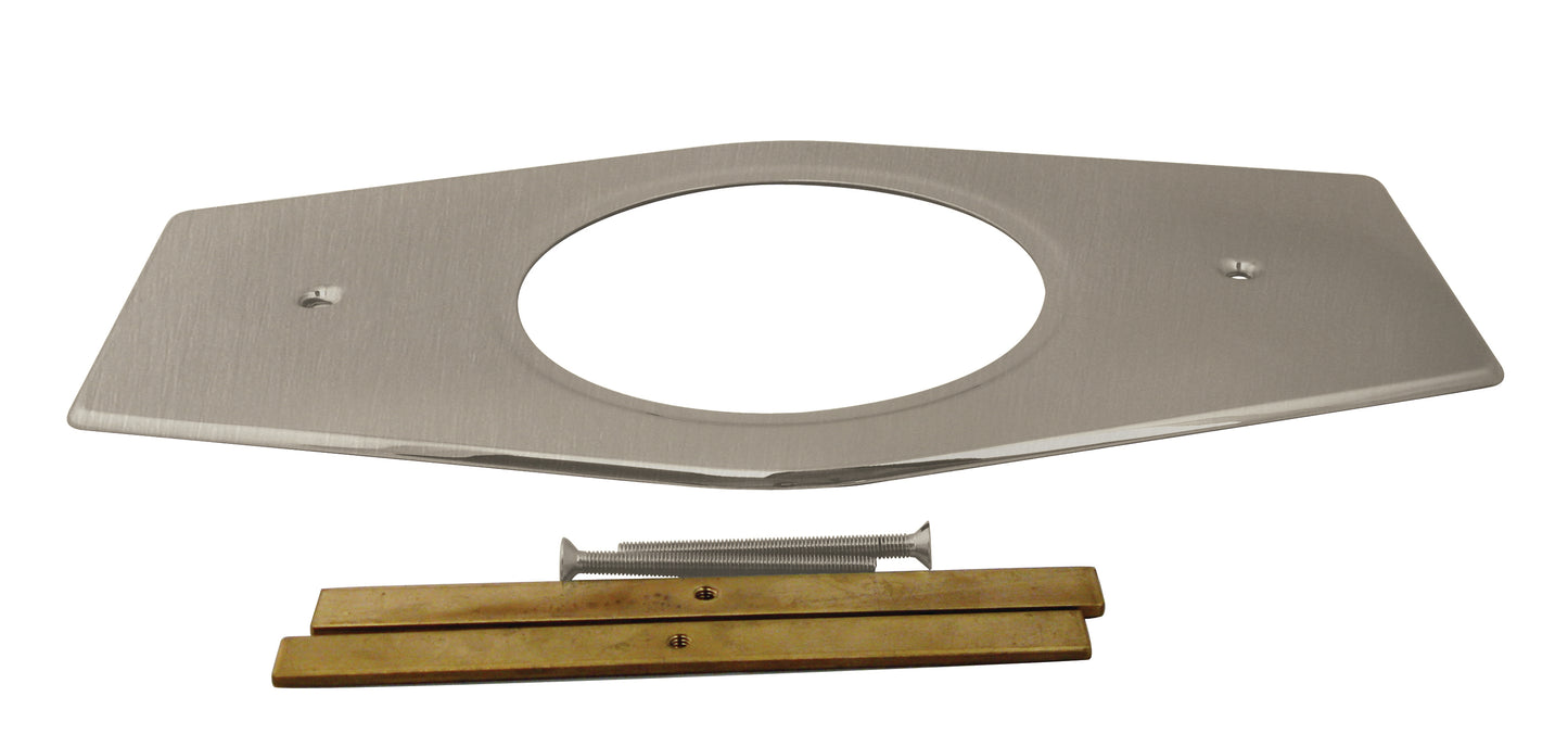 Westbrass D502 One-Hole Remodel Plate for Moen and Delta