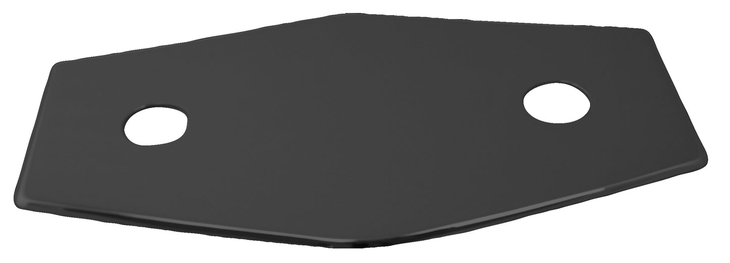 Westbrass D504 Two-Hole Remodel Plate