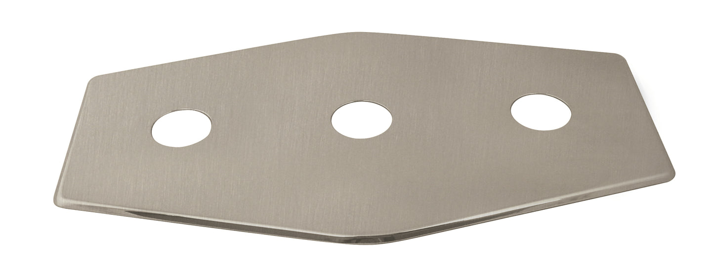 Westbrass D505 Three-Hole Remodel Plate