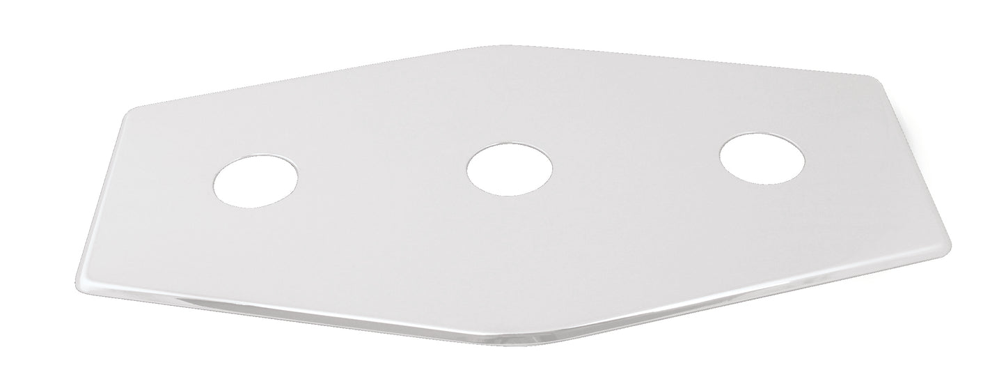 Westbrass D505 Three-Hole Remodel Plate