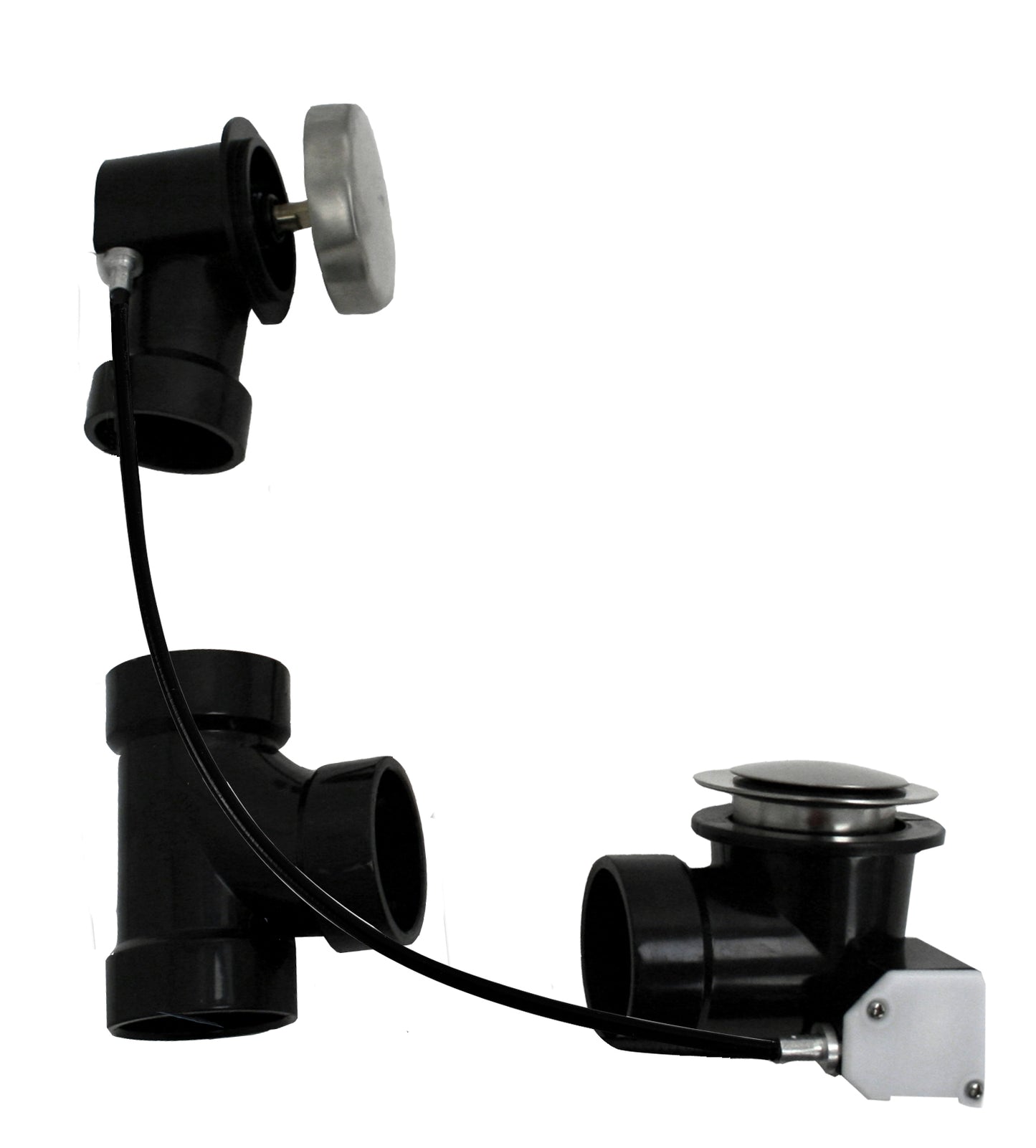 Westbrass D50A27 Sch. 40 ABS 27 in. Cable Drive Bath Waste