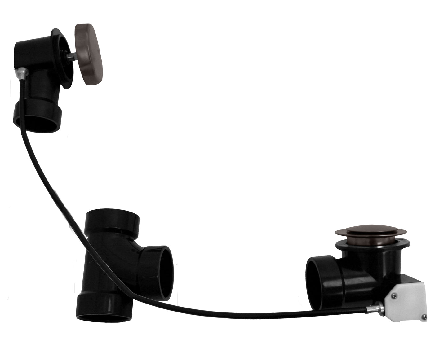 Westbrass D50A27 Sch. 40 ABS 27 in. Cable Drive Bath Waste