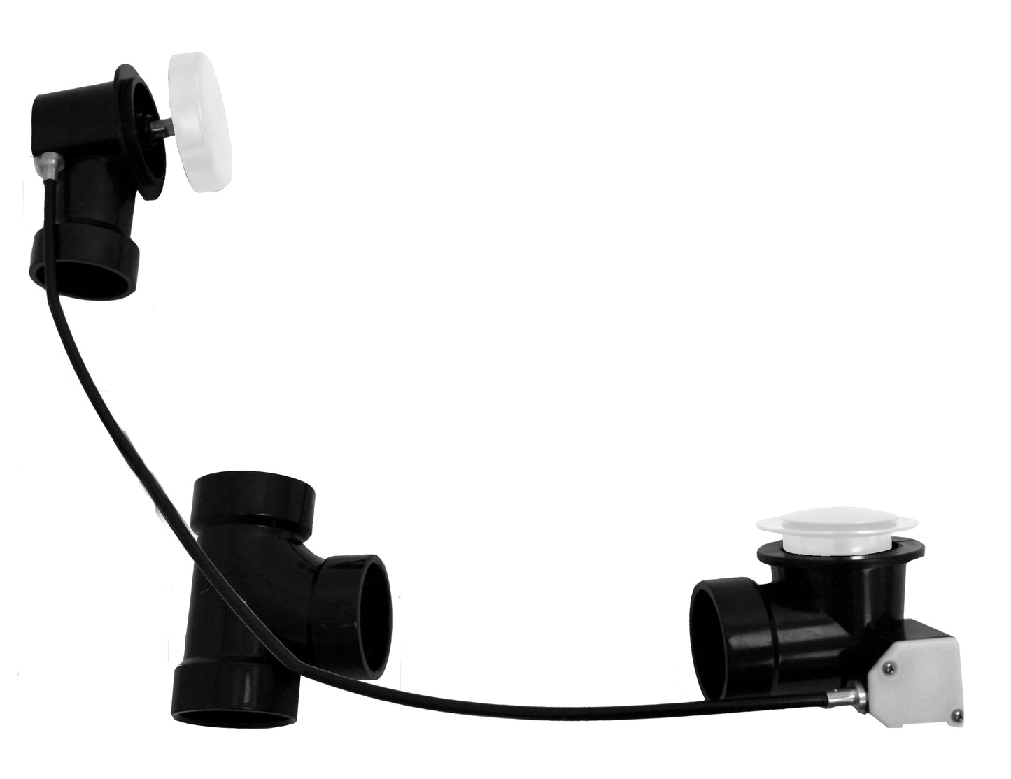 Westbrass D50A27 Sch. 40 ABS 27 in. Cable Drive Bath Waste