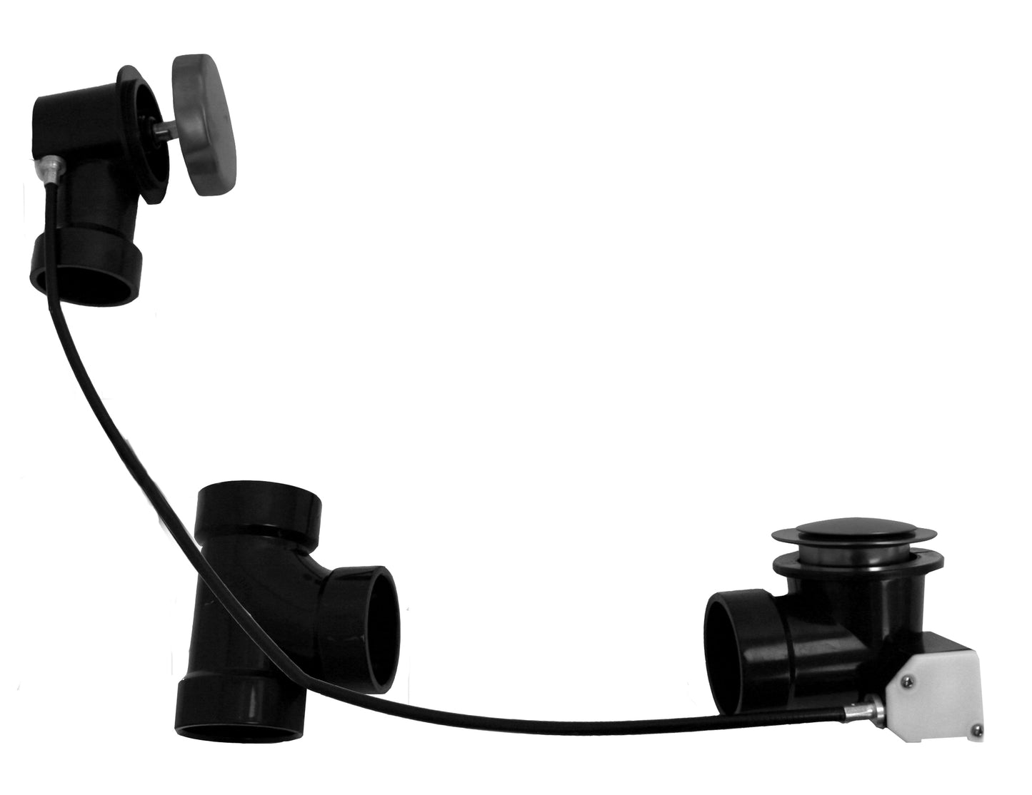 Westbrass D50A27 Sch. 40 ABS 27 in. Cable Drive Bath Waste