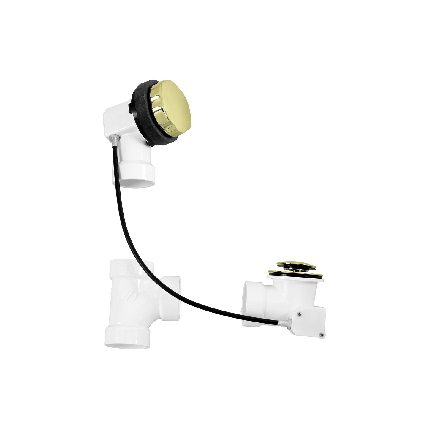 Westbrass D50P27 Sch. 40 PVC 27 in. Cable Drive Bath Waste - Parent