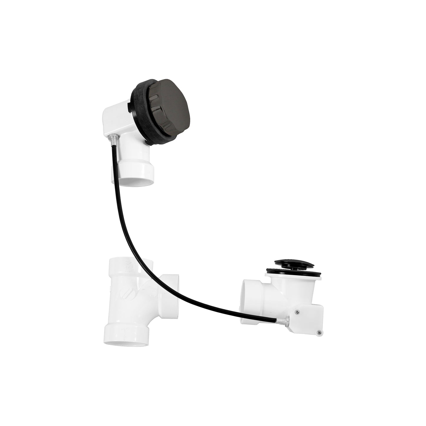 Westbrass D50P27 Sch. 40 PVC 27 in. Cable Drive Bath Waste