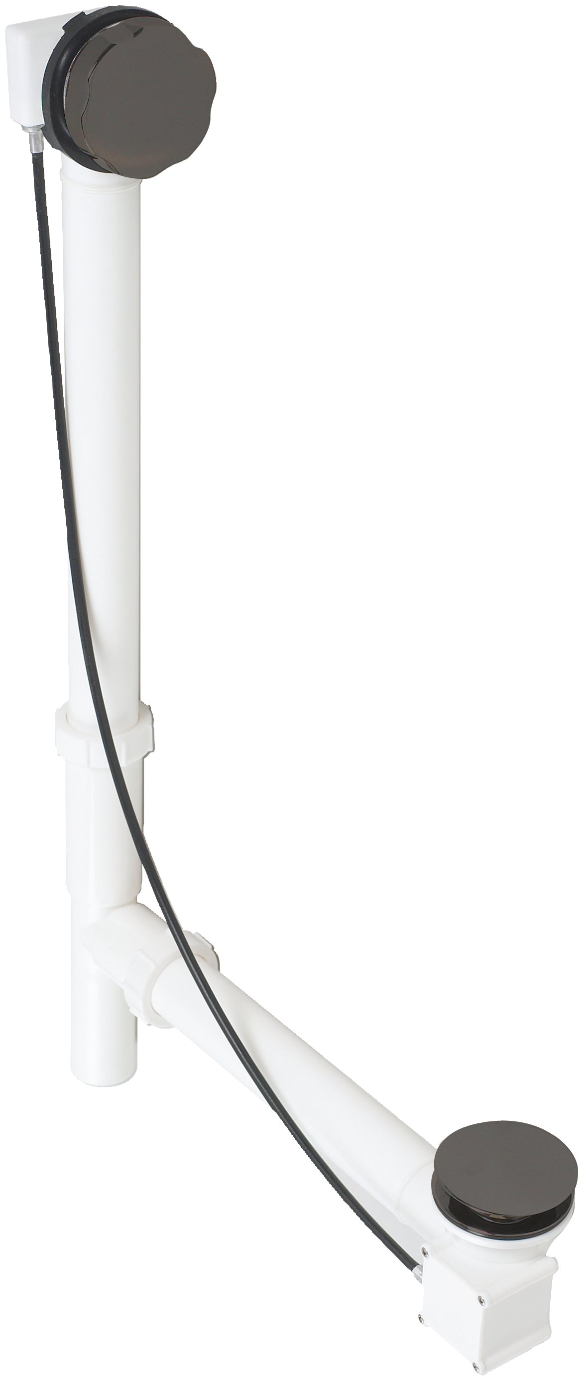 Westbrass D50P27TLE Tubular 27 in. Cable Drive Bath Waste