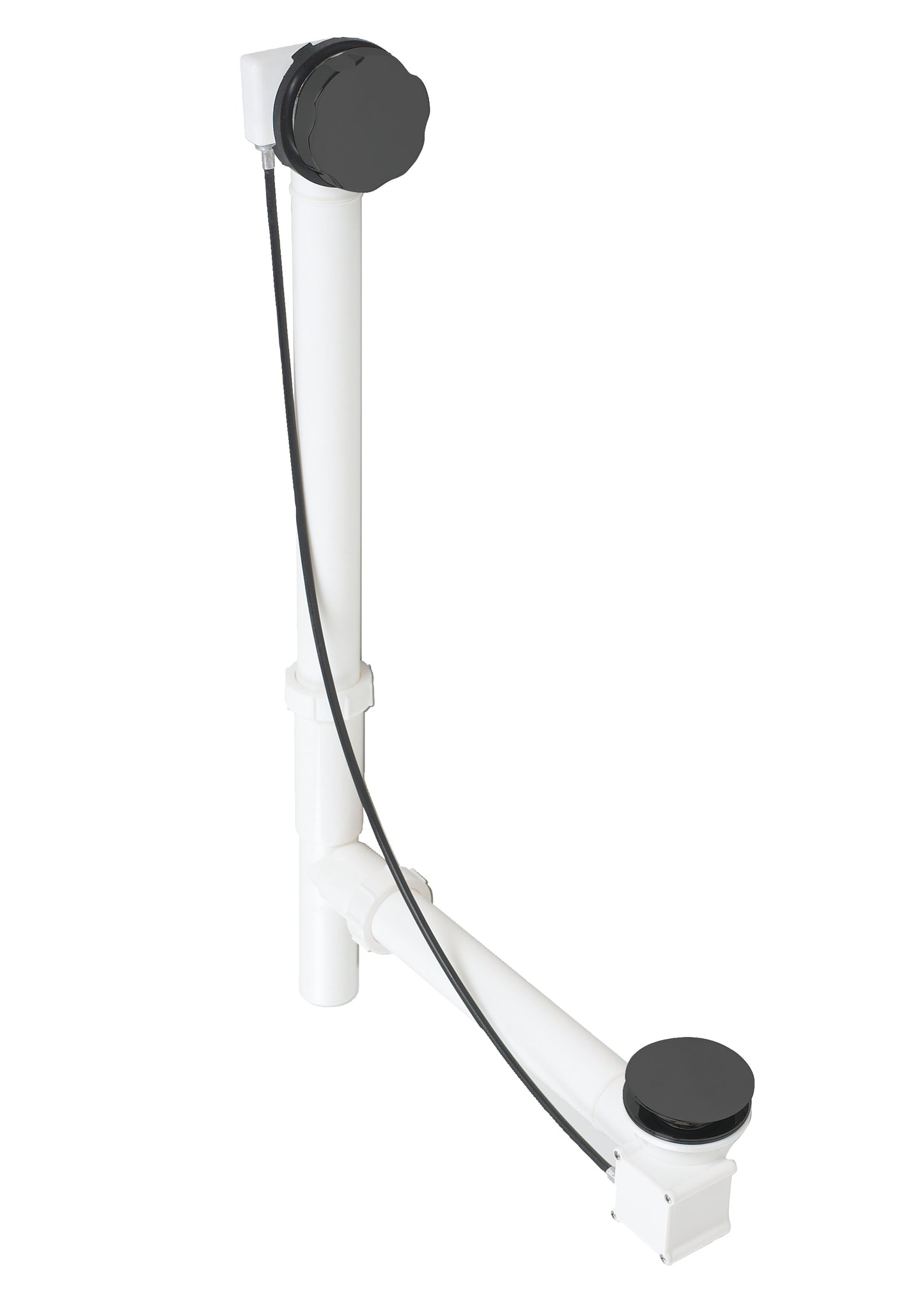 Westbrass D50P27TLE Tubular 27 in. Cable Drive Bath Waste