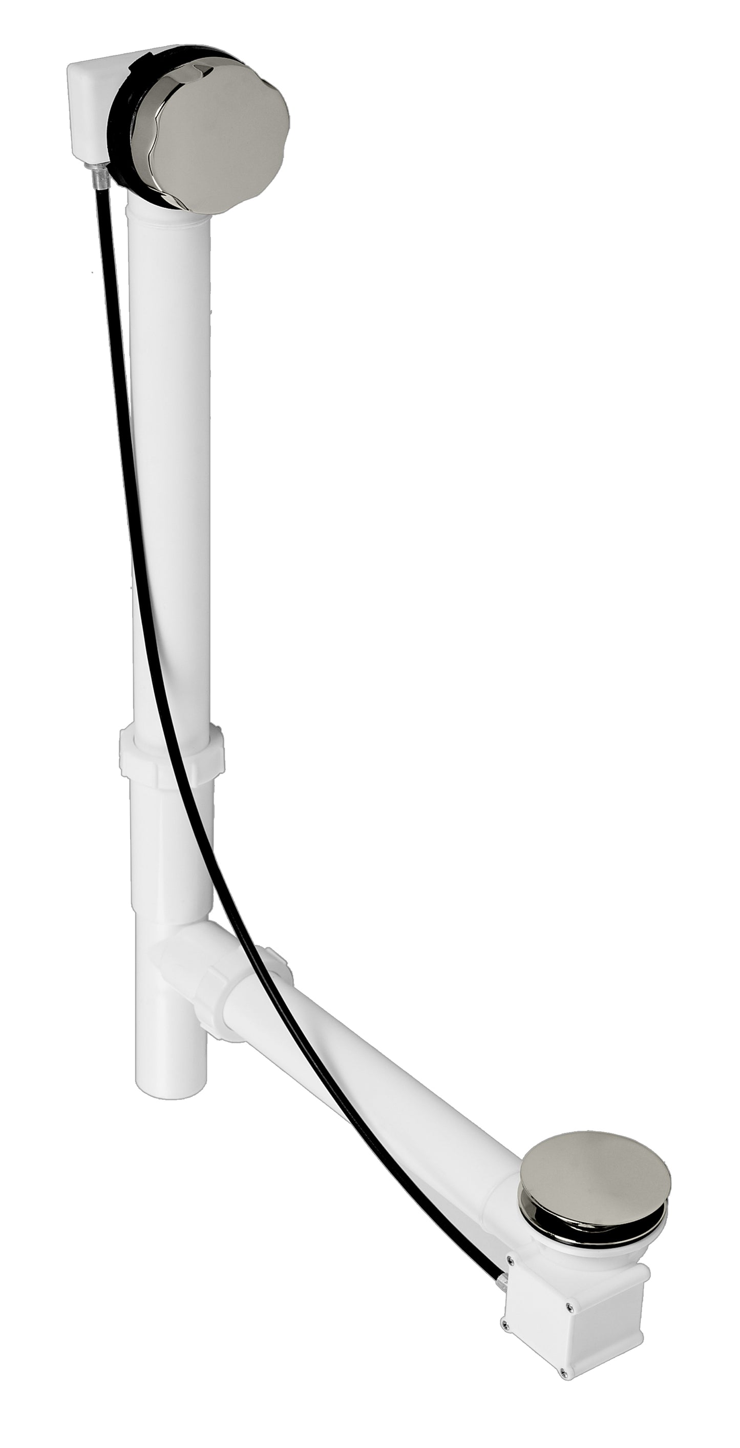 Westbrass D50P35TLE Tubular 35 in. Cable Drive Bath Waste