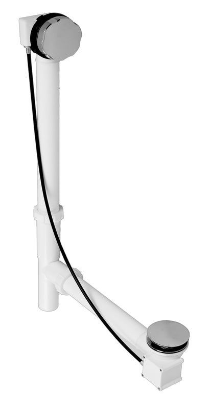 Westbrass D50P35TLE Tubular 35 in. Cable Drive Bath Waste