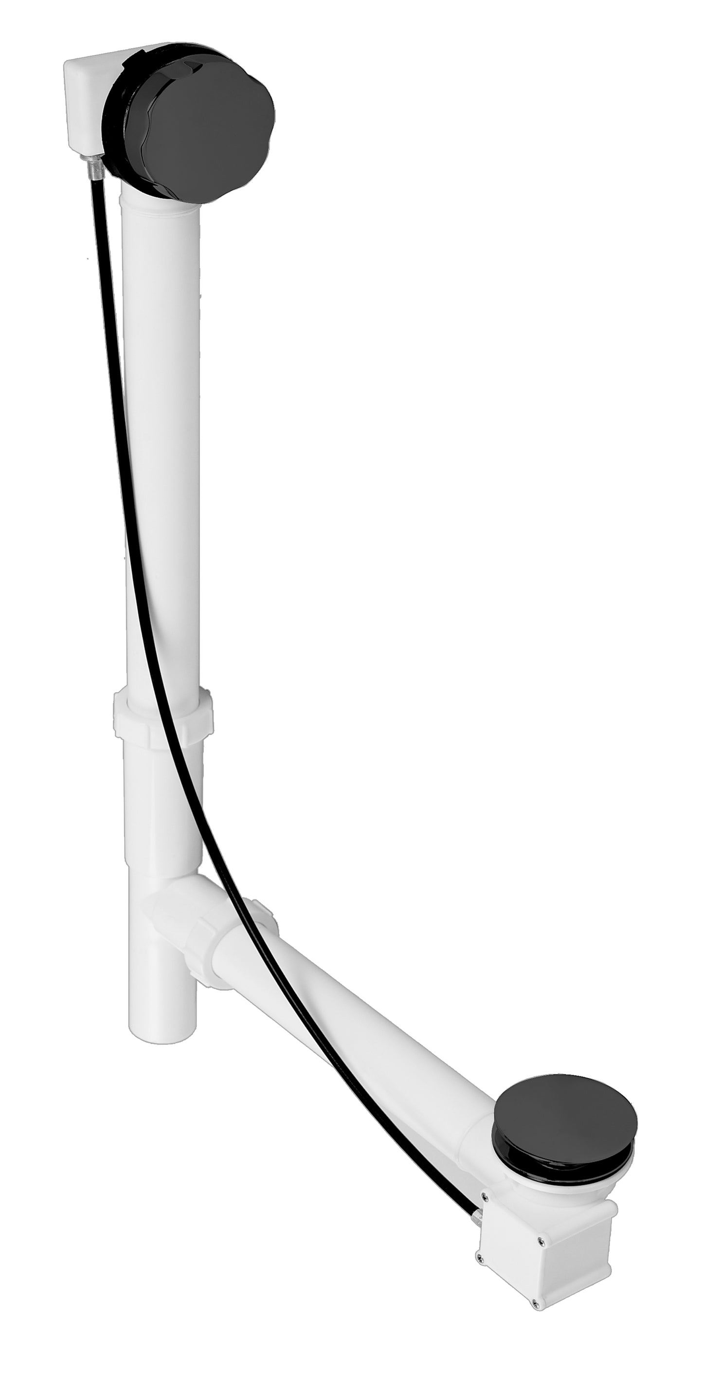 Westbrass D50P35TLE Tubular 35 in. Cable Drive Bath Waste