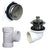 Westbrass D594PHRK Illusionary Overflow Sch. 40 PVC Plumbers Pack with Lift and Turn Bath Drain