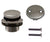Westbrass D93-2 Tip Toe Tub Trim Set with Two-Hole Overflow Faceplate