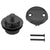 Westbrass D94-2 Twist and Close Tub Trim Set with Two-Hole Overflow Faceplate