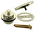 Westbrass D94H Twist and Close Tub Trim Set with Floating Overflow Faceplate - Parent