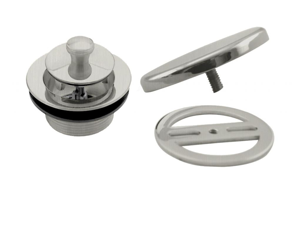 Westbrass D94HK Twist and Close Universal Tub Trim with Floating Faceplate
