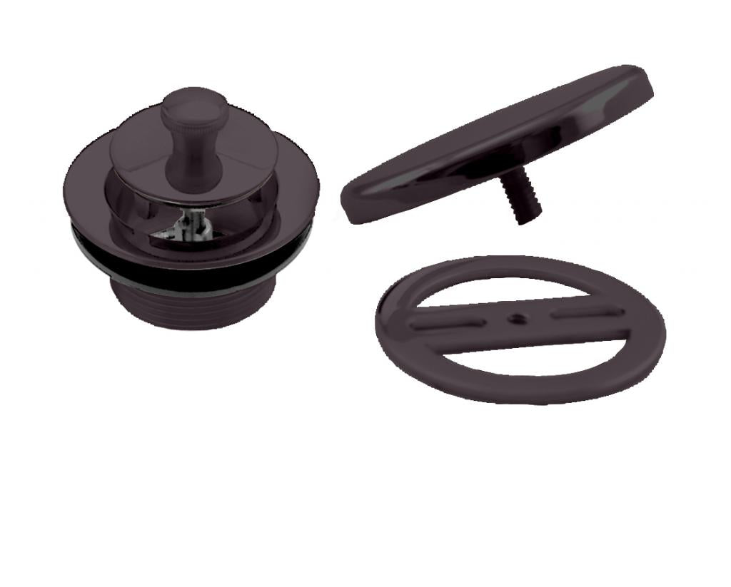 Westbrass D94HK Twist and Close Universal Tub Trim with Floating Faceplate