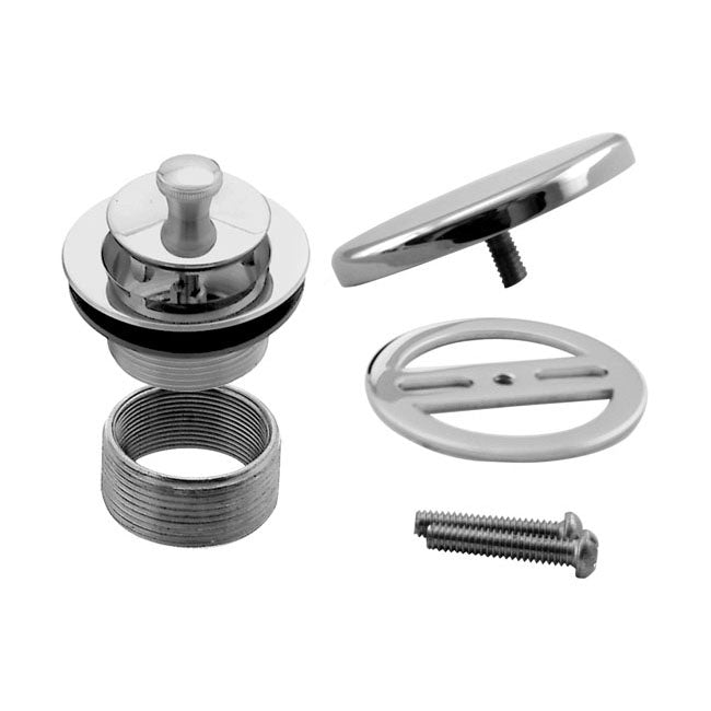 Westbrass D94HK Twist and Close Universal Tub Trim with Floating Faceplate