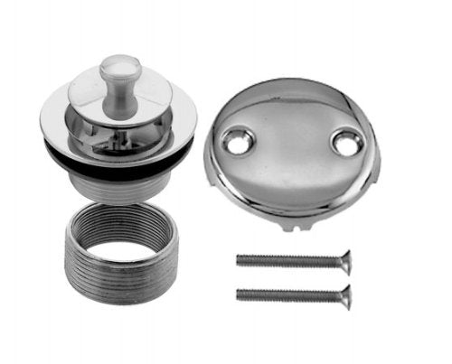 Westbrass D94K Twist and Close Universal Tub Trim with Two-Hole Faceplate