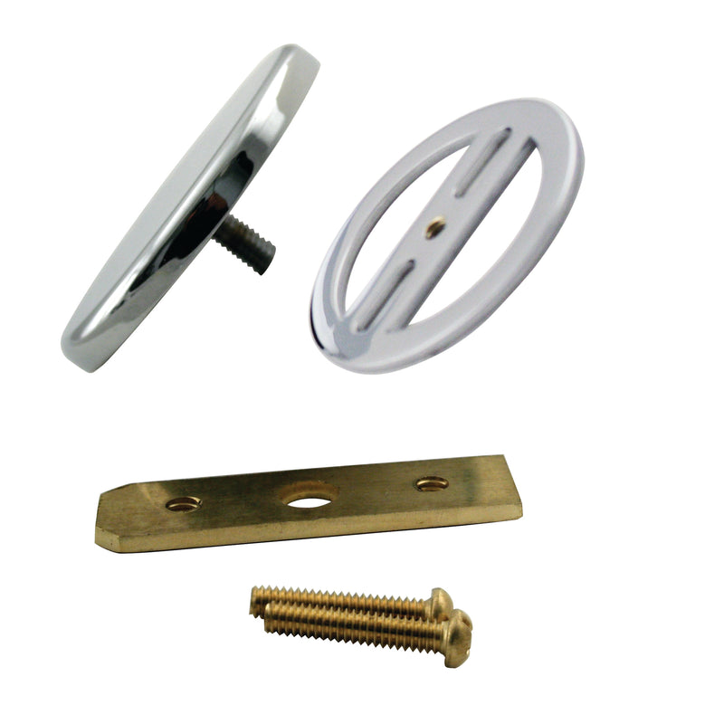 Westbrass D980R Floating No-Hole Overflow Faceplate